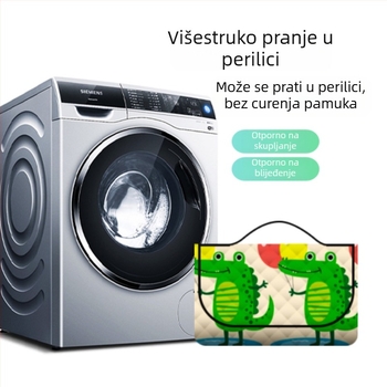 Piknik deka od Oxford tkanine – vodootporna i otporna na vlagu, strojno pranje, dječji crtani motiv, veličina 2×2 m