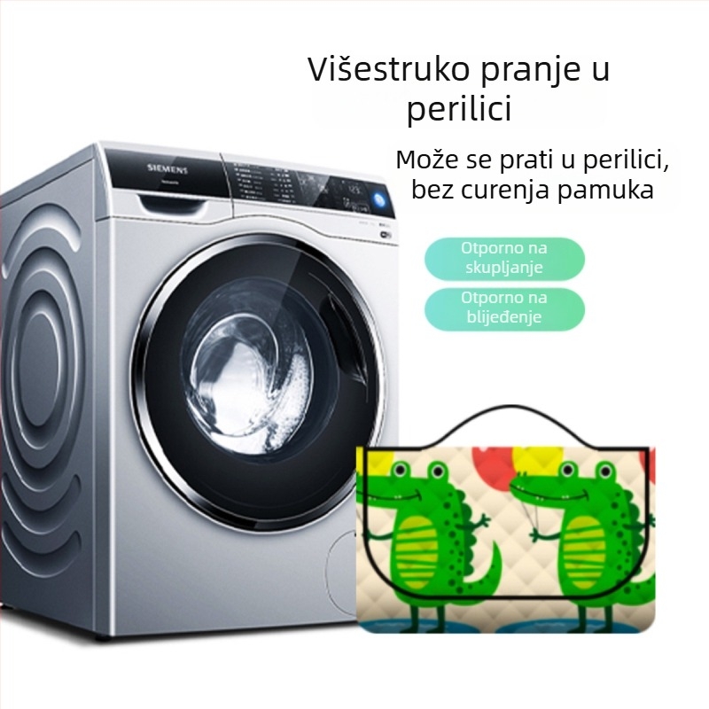 Piknik deka od Oxford tkanine – vodootporna i otporna na vlagu, strojno pranje, dječji crtani motiv, veličina 2×2 m