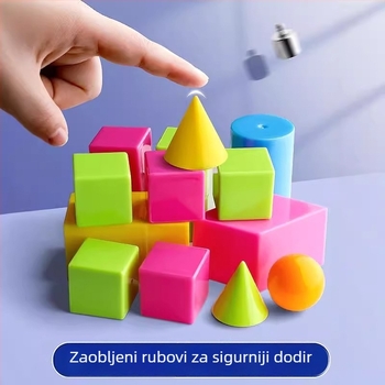 Edukativna vaga igračka za znanstvene pokuse – unaprijeđena verzija s alatom za učenje osam planeta; plastična konstrukcija; pogodna za uzrast 7–14 godina