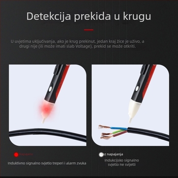 Onkel.J Induktivna olovka — kućni električni tester visoke preciznosti za detekciju prekida, višenamjenski