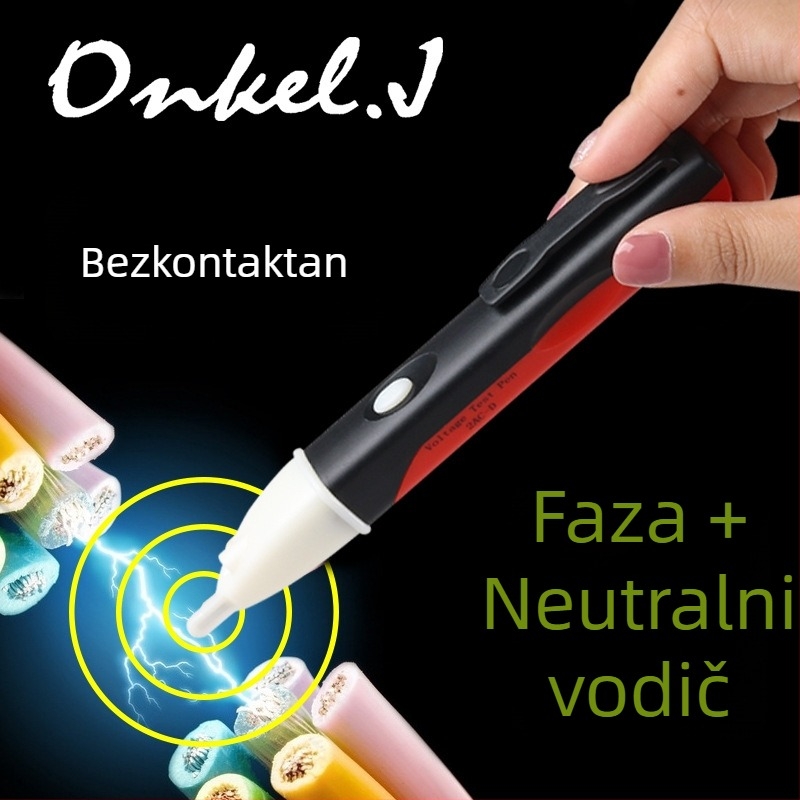 Onkel.J Induktivna olovka — kućni električni tester visoke preciznosti za detekciju prekida, višenamjenski