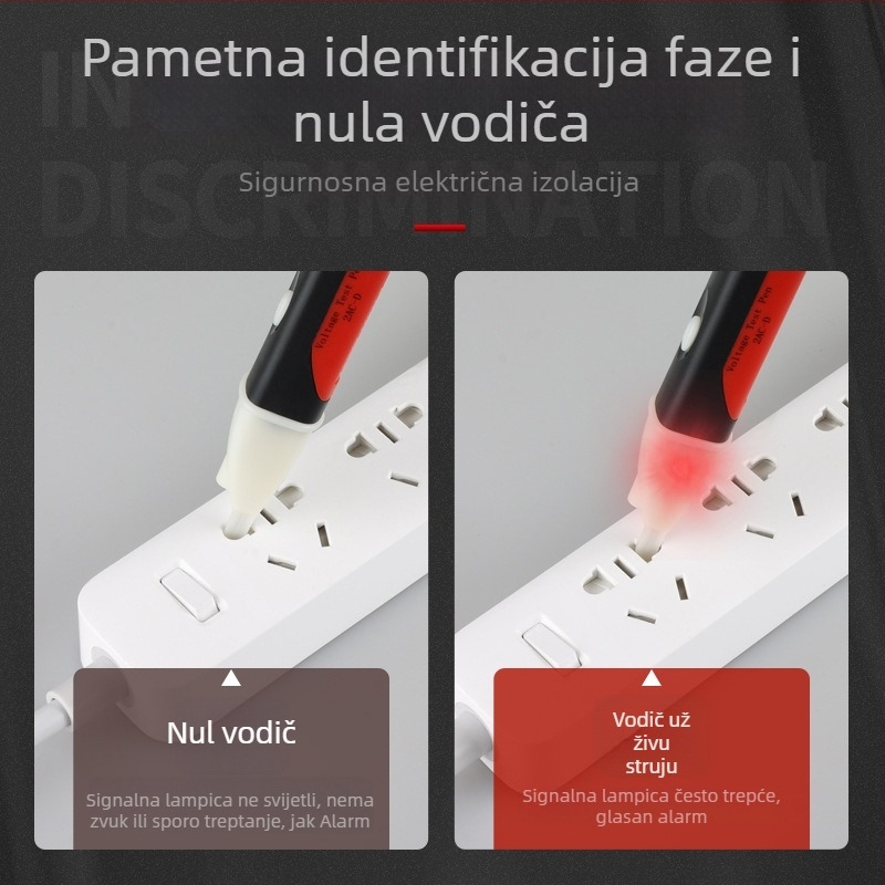 Onkel.J Induktivna olovka — kućni električni tester visoke preciznosti za detekciju prekida, višenamjenski