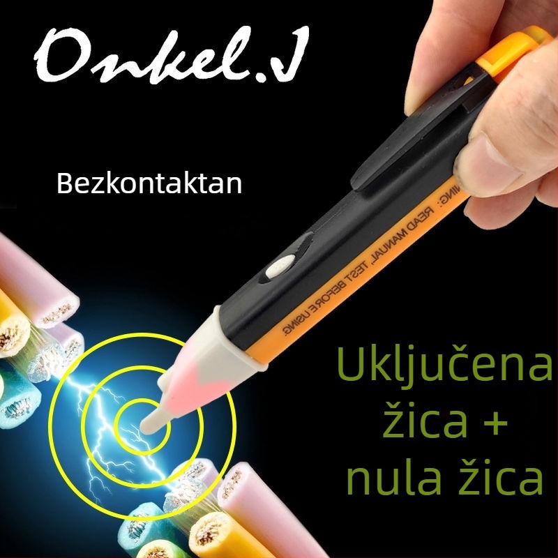 Onkel.J Induktivna olovka — kućni električni tester visoke preciznosti za detekciju prekida, višenamjenski