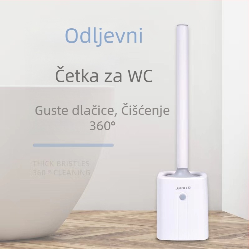 Set četke za zahod s dugačkom drškom, zidni nosač, plast – Yang gen