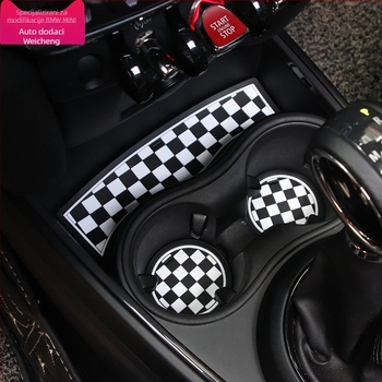 Podloška za čaše za BMW Mini Cooper One F56/F55/F60/F54 | Silikon, protuklizna | Materijal: Silikon; Podrijetlo: Guangzhou; Prilagodba: Moguća