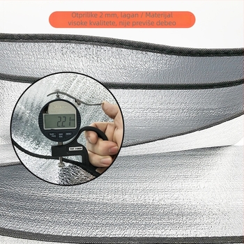 Kamping podloga za piknik, vodootporna i otporna na vlagu, PVC aluminijski film, 500 g, model: vodootporna i otporna na vlagu, za mnoge osobe