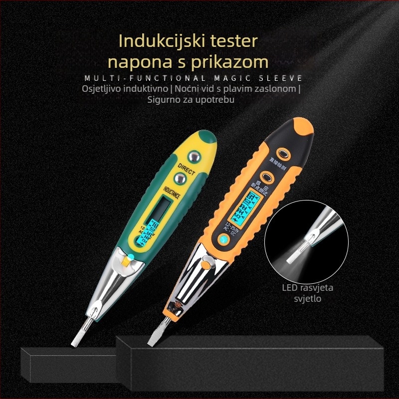 LED digitalni tester napona – električarski senzor, tester olovka za kućnu upotrebu, detekcija električnog kruga