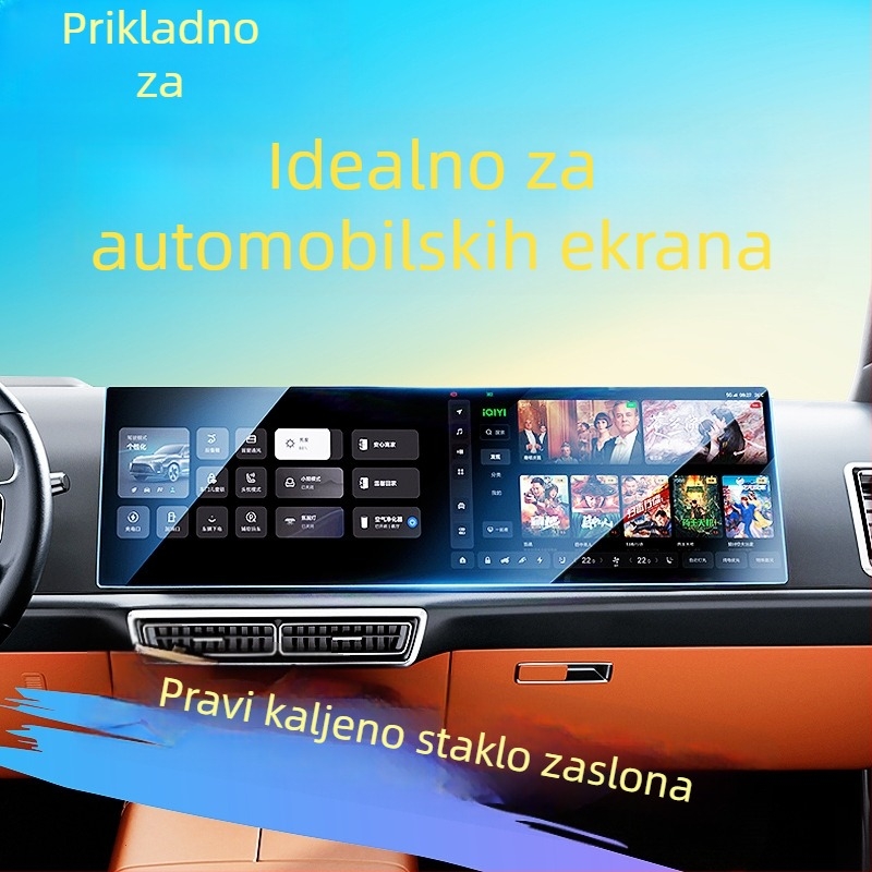 TPU unutarnja zaštitna folija za Toyota ploču s navigacijskim zaslonom — jednoplazno oblikovanje, otpornost na visoke i niske temperature, otpornost na ogrebotine i habanje, otporno na otiske prstiju