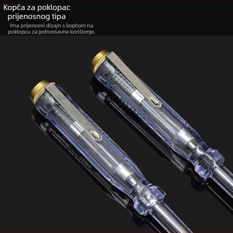 Tester napona za električare, kontaktni tester s klipom