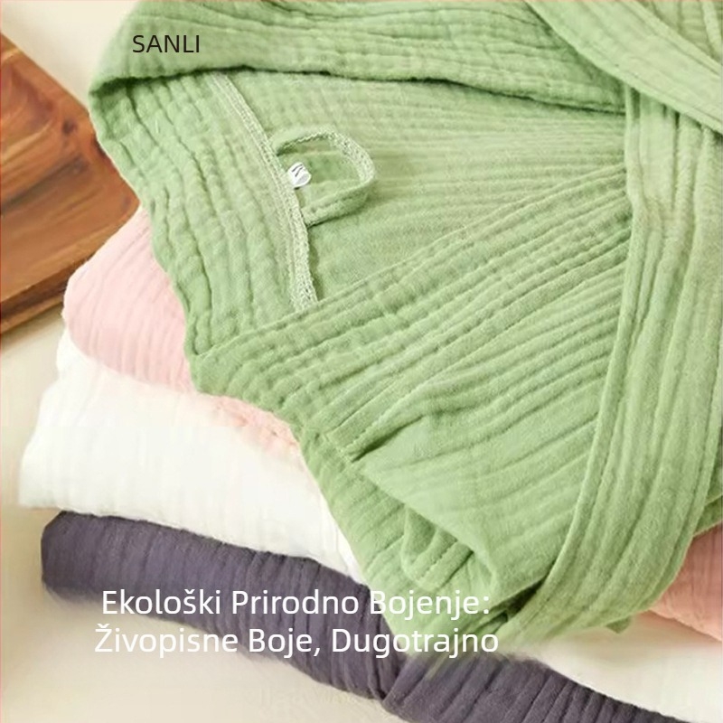 Pamukani bademantili za parove, žene, zima, težina 320-510 g