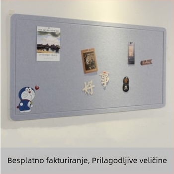 Tabla za izložbu dječjih radova – samoljepljiva filc ploča, nordijski stil, poliesterska vlakna, skulptura i tisak