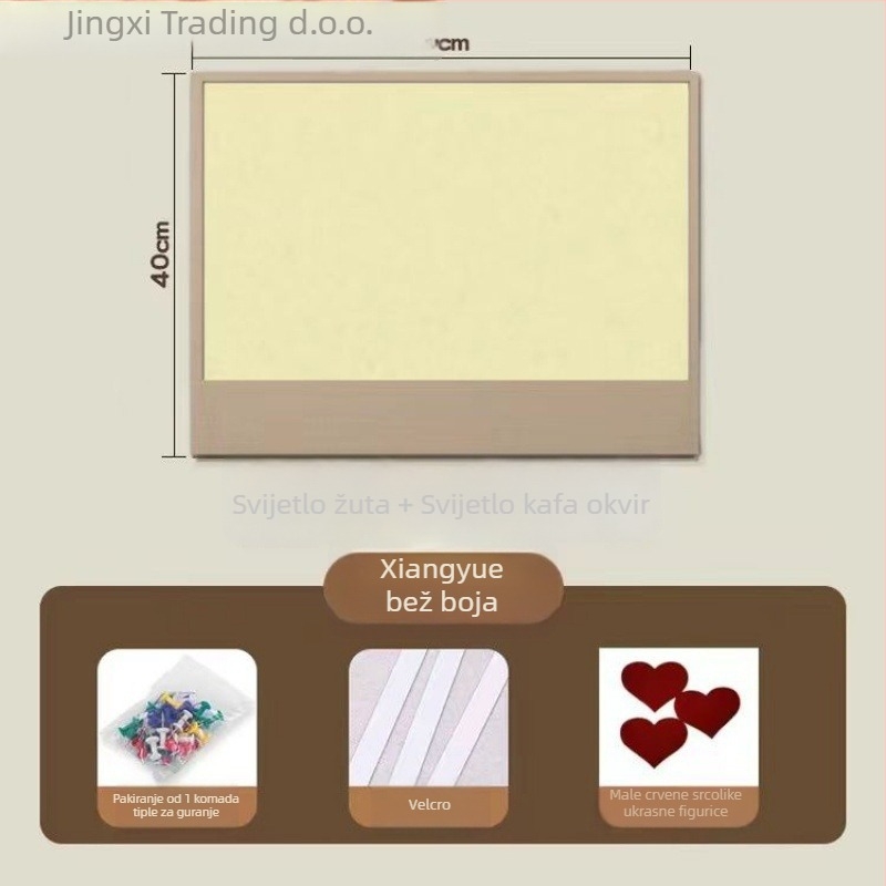 Filc ploča za fotografije Scenery, japanski stil, polirani završetak, za dnevni boravak