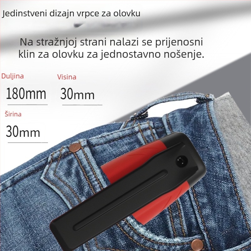 HT96A tester napona s glasovnim upozorenjem, senzorom, digitalnim zaslonom, 6V-390V za električare