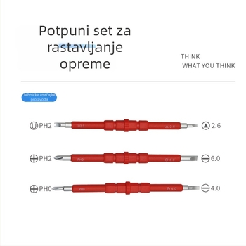 MYJ 5-u-1 izolirani odvijač set s magnetskim vrhovima od Cr-V čelika za održavanje električnih uređaja visokog napona