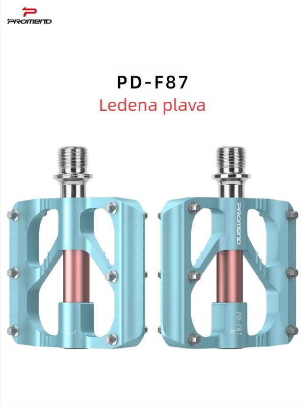 Promend Pd-F87 Aluminijska pedala, ultra lagana, za planinske i cestovne sklopive bicikle, s Cr-Mo osovinom