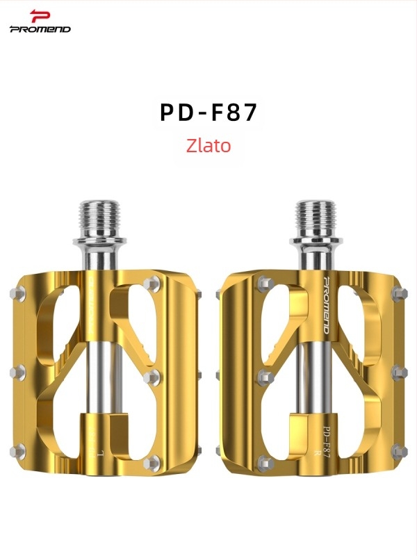 Promend Pd-F87 Aluminijska pedala, ultra lagana, za planinske i cestovne sklopive bicikle, s Cr-Mo osovinom