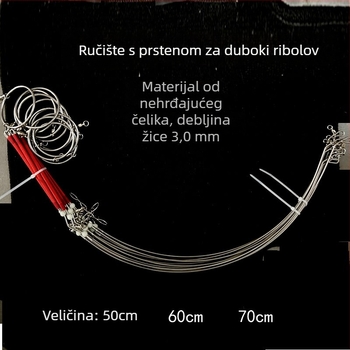 Mačete za morski ribolov, zakrivljenim oštricom, nehrđajući čelik, za duboko more, Scimitar Balance, podrijetlo Kina