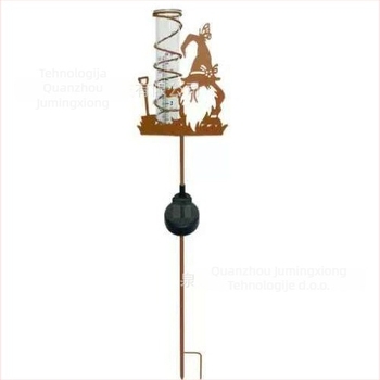 Solarna božićna lampa od željeza – vanjska lampa sa zemaljskim čepom, LED 0,5W, 1,2V, 6–12 sati, model D355