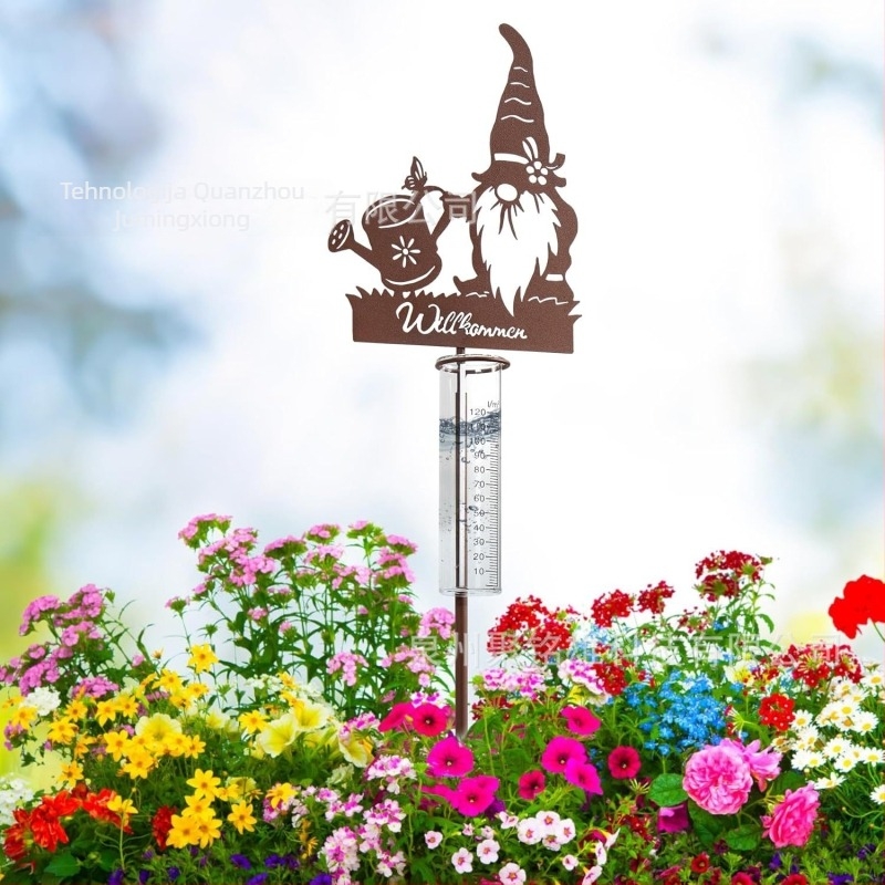 Solarna božićna lampa od željeza – vanjska lampa sa zemaljskim čepom, LED 0,5W, 1,2V, 6–12 sati, model D355