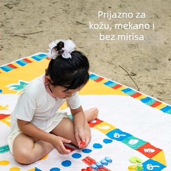 Himalaya vanjska piknik podloga – debeli, vodootporni sklopivi madrac za kampiranje i piknik, za 2–4 osobe, pogodna za plažu i dječje igre