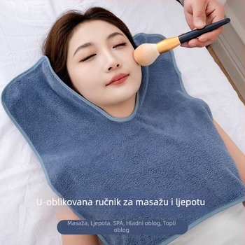 Kozmetička maramica za lice od coral fleecea, 110 g, upijanje 5–10 s, Cut Velvet obrada, Drizzle marka