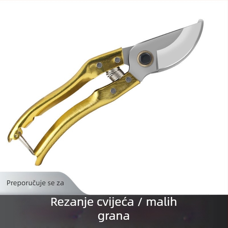 Masterpiece škare za podrezivanje vrta – oštrica SK5, ergonomski dizajn za uštedu napora, višenamjenske za voćke