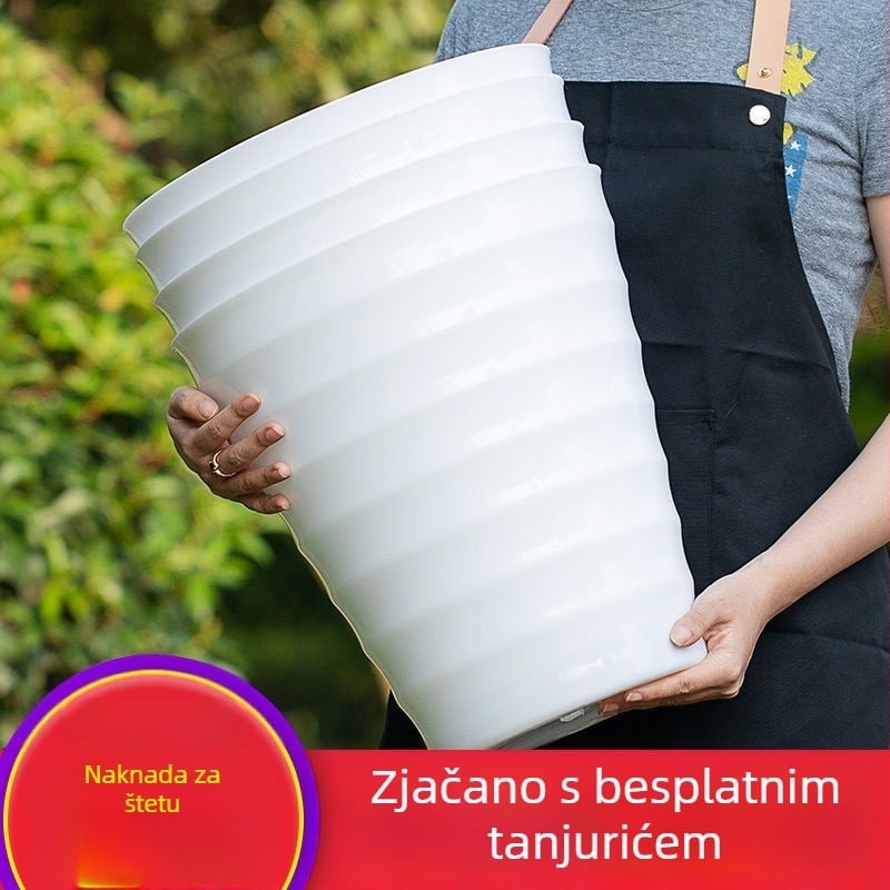 Saksija za cvijeće od smole – podna, bonsai, pastoralni stil, kućno vrtlarstvo