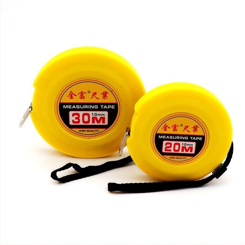 Nehrđajući čelični disk mjerni trak — otporan na habanje i pad, laserski mjerač udaljenosti, duljine 20/30/50 m, prenosni građevinski alat