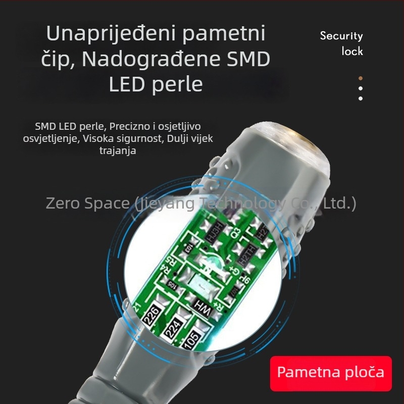 Električarski tester‑olovka za provjeru kontinuiteta, pronalaženje prekida i razlikovanje živog i neutralnog vodiča, visokokretni dizajn — ONE FMVP, podrijetlo Kina (Jieyang, Guangdong)