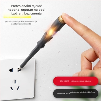 Persia tester napona za električare – visoka jasnost detekcije, induktivno otkrivanje, 100-500V