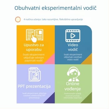 Drveni DIY komplet za balansnu vagu za fizičke eksperimente, višenamjenska STEM igračka za uzrast 7-14 godina