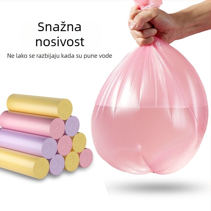 Balance Dawn Debele HDPE vrećice za otpad s ravnim otvorom, opće namjene, 100 komada u kutiji