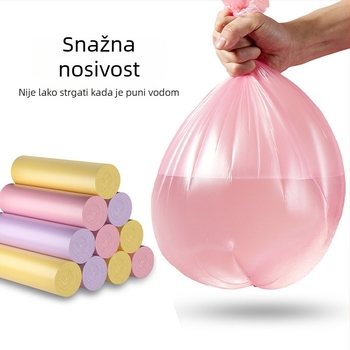 HDPE vreće za smeće, debeli, s ravnim otvorom, 100 kom., opće namjene