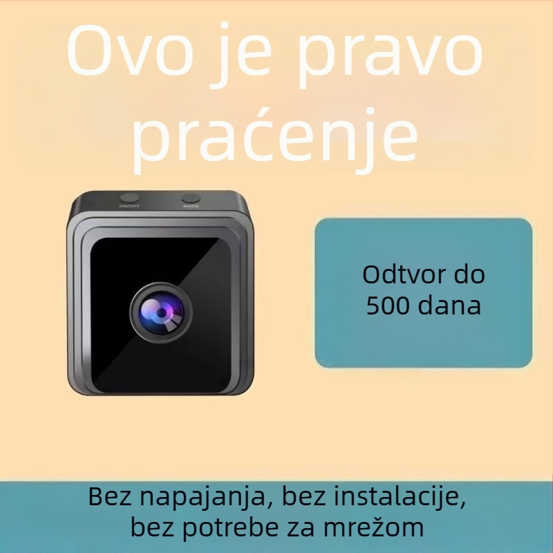 CMOS bežična kamera za unutarnju i vanjsku upotrebu, kompatibilna s Androidom i iOS-om