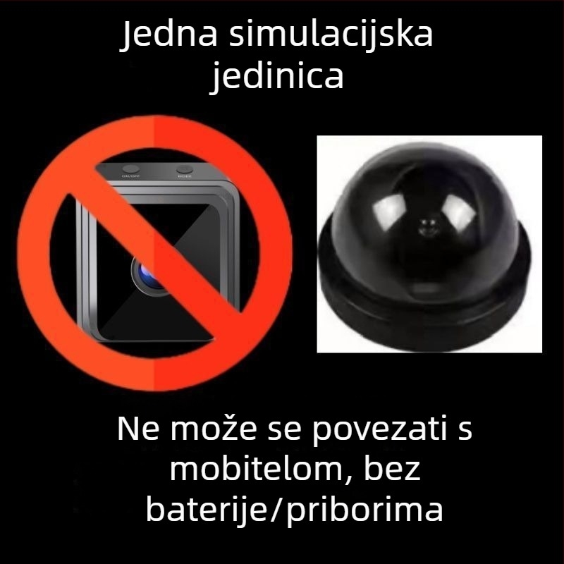 CMOS bežična kamera za unutarnju i vanjsku upotrebu, kompatibilna s Androidom i iOS-om
