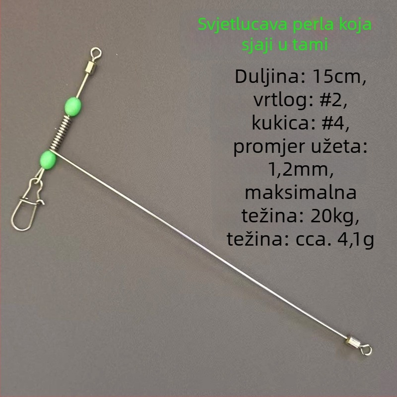 Hanzhoufang nehrđajući čelični razdjelnik ribarske linije s držačem protiv zaplitanja za pomorski ribolov