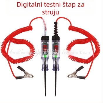 Xingcheng Digitalni tester napona s zaslonom za automobile, DC5-110V