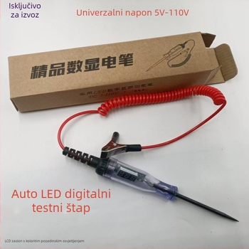 Xingcheng Digitalni tester napona s zaslonom za automobile, DC5-110V
