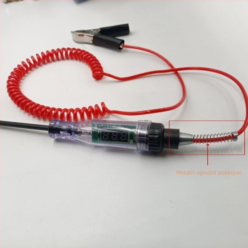 Xingcheng Digitalni tester napona s zaslonom za automobile, DC5-110V