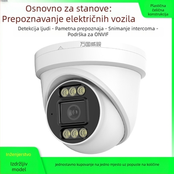 IP kamera za lift s H265+ kodiranjem, 4MP/2.5K rezolucija, objektiv 2.8mm, napajanje 12V
