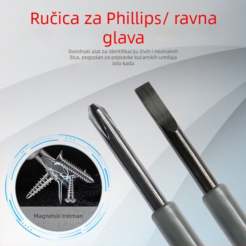 Električni tester-pen s inteligentnom indukcijom i otkrivanjem prekida vodiča, visokim momentom, za kućnu upotrebu (Marka: Drugo; Uvoz: Ne; Opseg primjene: Kućna upotreba)