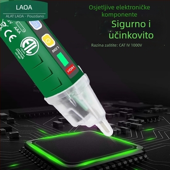 Bezkontaktni tester napona 90-1000V, LA514101, Old a, za profesionalnu upotrebu