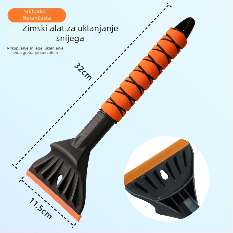 Snežna lopata – Plastika, Pure marka, prilagodljiva