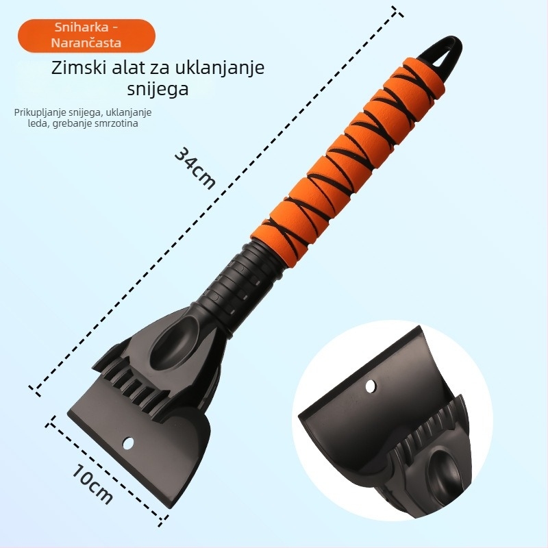 Snežna lopata – Plastika, Pure marka, prilagodljiva