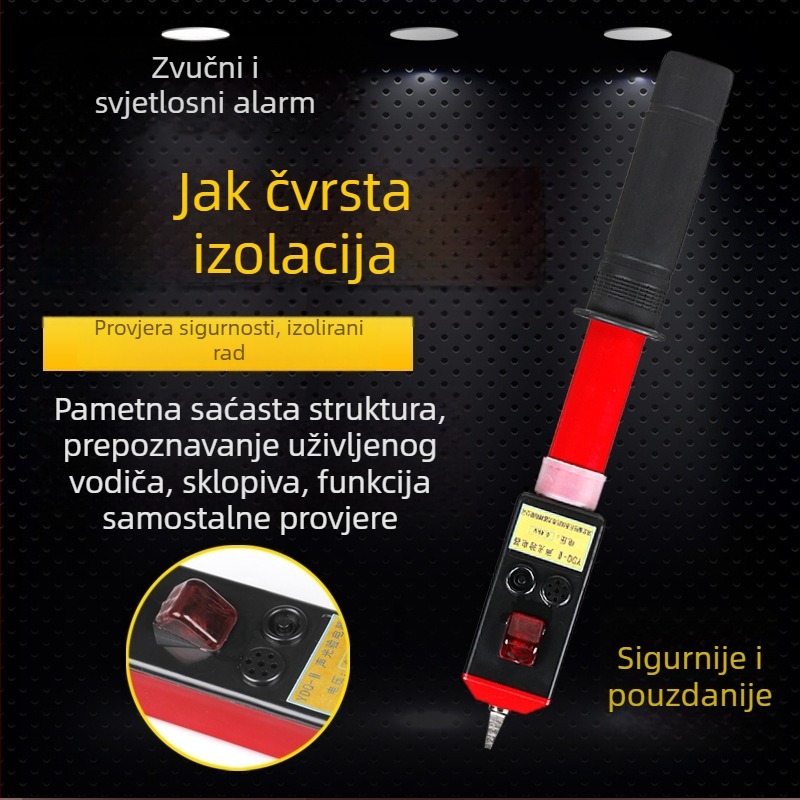CHKL akusto-optički visokonaponski elektroskop 10kV s teleskopskom sondom