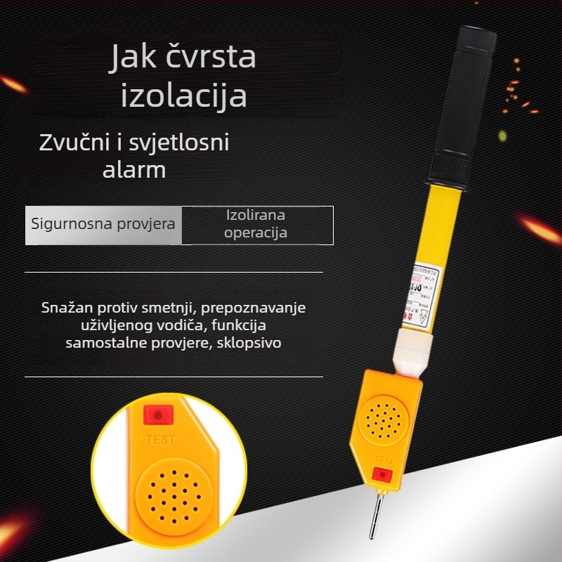 CHKL akusto-optički visokonaponski elektroskop 10kV s teleskopskom sondom