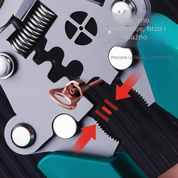 Sklopive kliješta za skidanje izolacije s detekcijom živog vodiča za električare (Brand: Enjoy; Težina: 0.20; Tip: kliješta za skidanje izolacije; Značajke: sklopive, Detekcija živog vodiča)