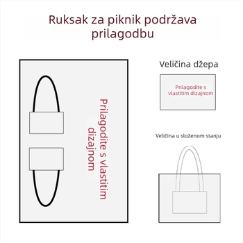 Vanjska tri-u-jednom piknik prostirka – Oxford platno, vodootporna i protuhlačna površina; pogodna za 1-2, 2-4 ili 4-6 osoba