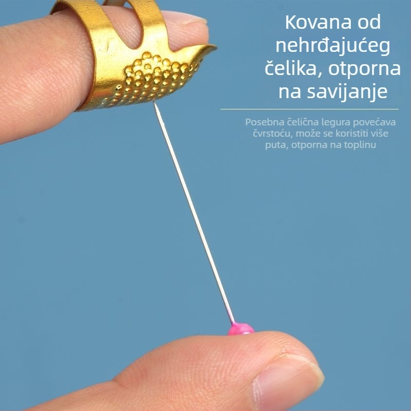 Ring needle s učvršćivanjem perle i pozicioniranjem šivanja, Brand Unique, Kod 0xtsa1jggw2tafve+4lg3auc8dk=leather pin middle leather rope pin bottle large hole pin opening is effective, Stil Cute