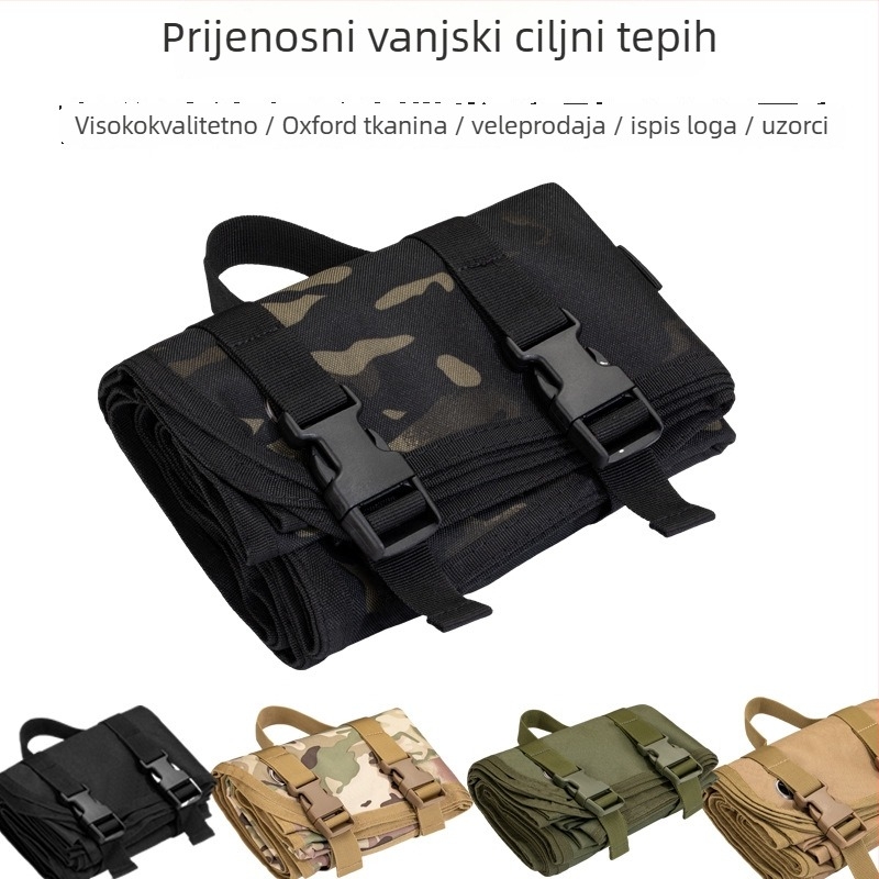 Piknik prostirka, debela, vanjska Oxford tkanina 600D, vodootporna i otporna na vlagu, protuklizna površina, model 600-02, pogodno za 1–2 osobe